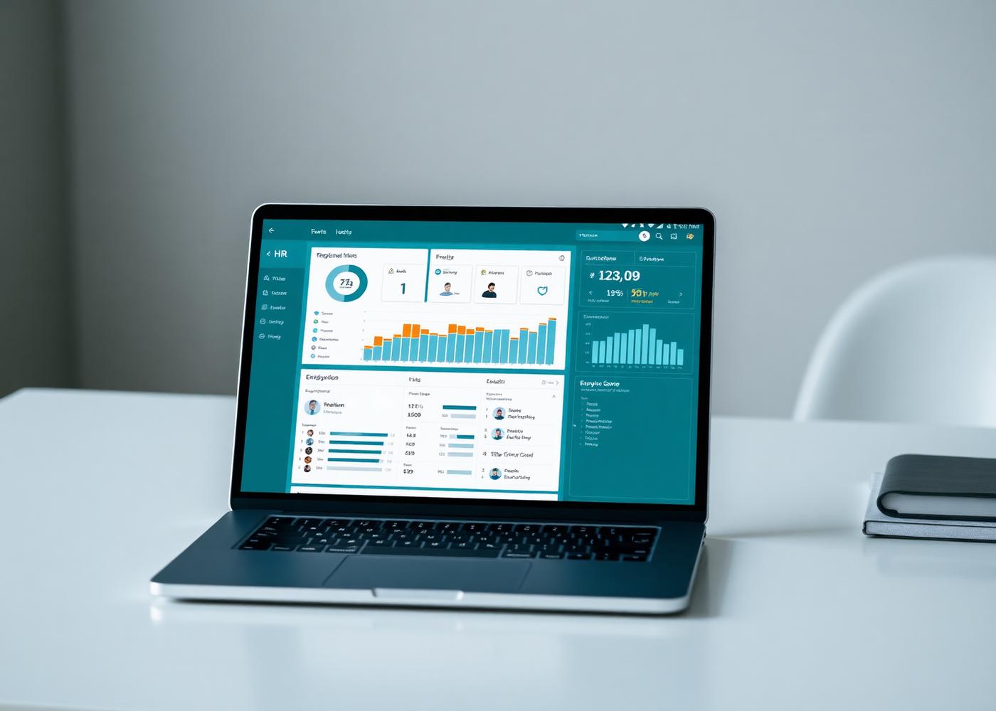 Employee Central HR software dashboard
